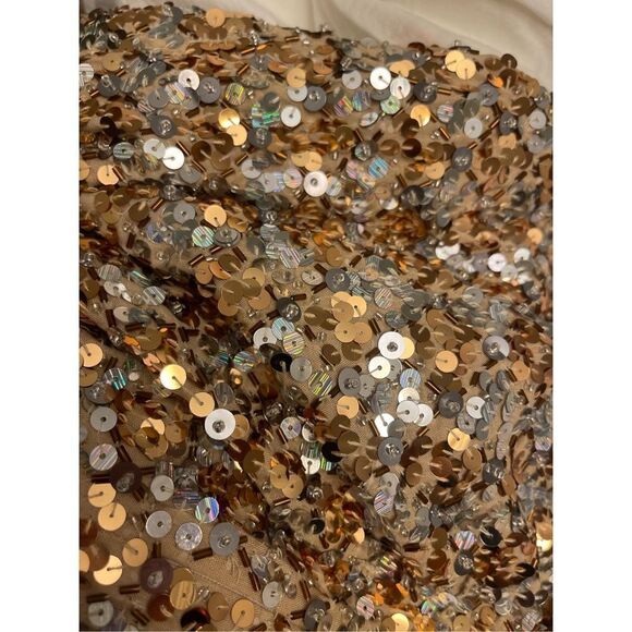 Free People - Love Strong Multicolor Sequin Fringe Beaded Com size L - Picture 15 of 16